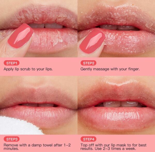 Exfoliante Para Labios Sugar Scrub Ushas - Imagen 4