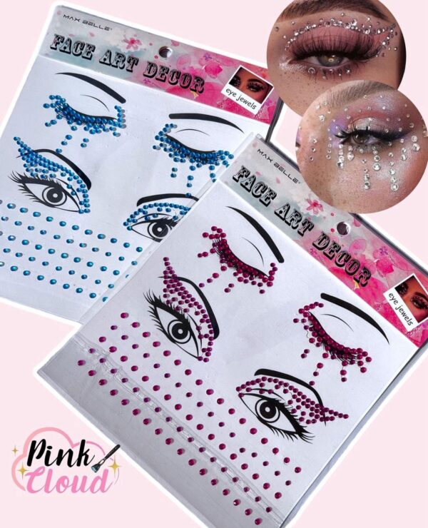 Sticker Cristales Maquillaje Sombras - Imagen 2