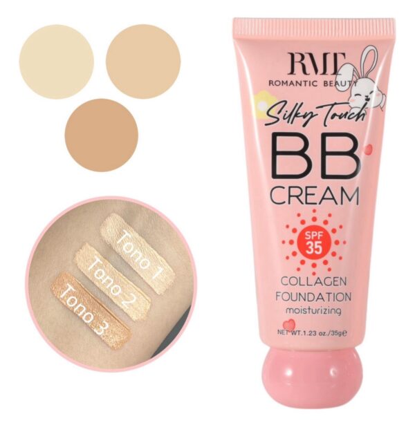 Base BB Cream Con Colageno + Protector Solar RMT - Imagen 2