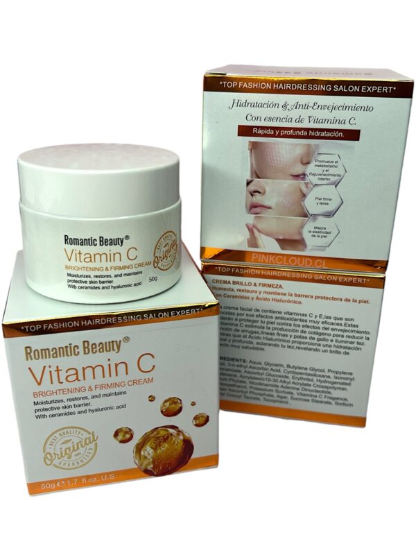 Crema Facial Vitamina C Romantic Beauty