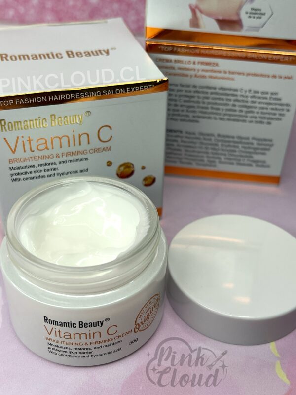 Crema Facial Vitamina C Romantic Beauty - Imagen 2