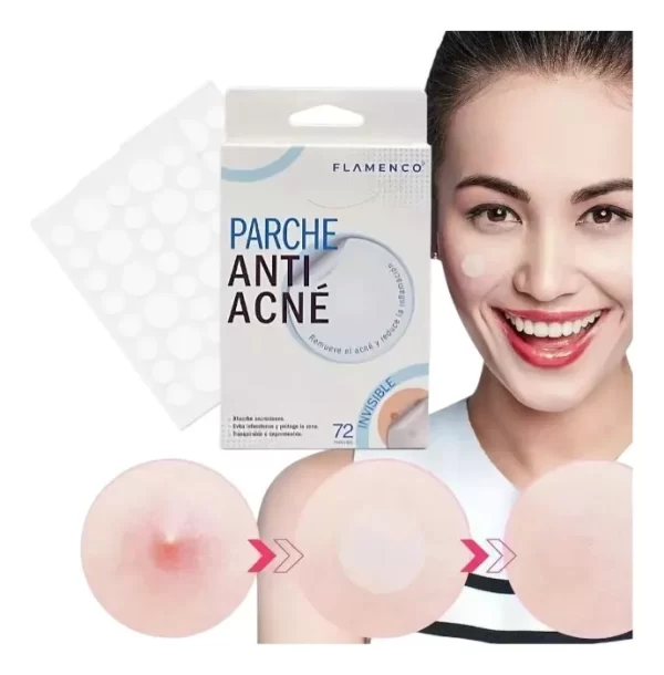 Parches Anti-Acne Invisible Elimina Espinillas 72u