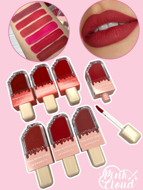 Labial Liquido Matte Popsicle Max Belle - Imagen 2