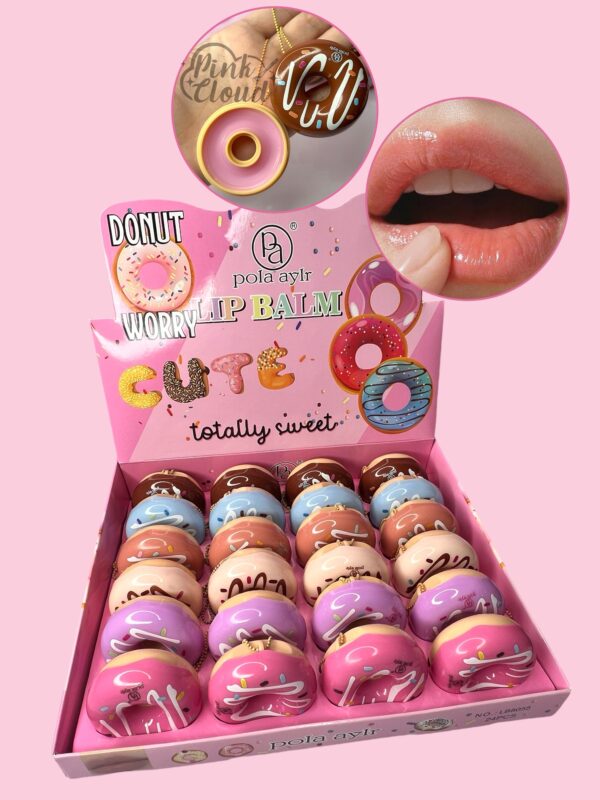 Bálsamo Hidratante Labios Donut Aroma Frutas - Imagen 2