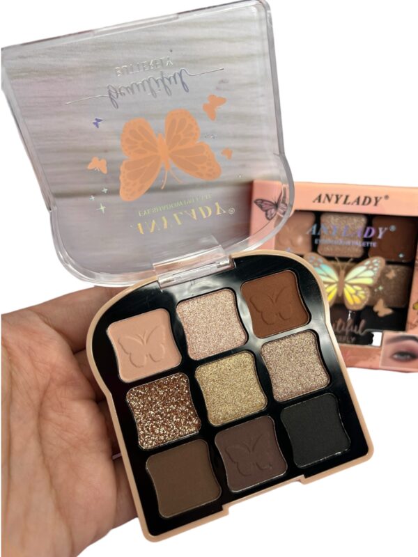 Paleta De Sombras 9 Tonos Anylady