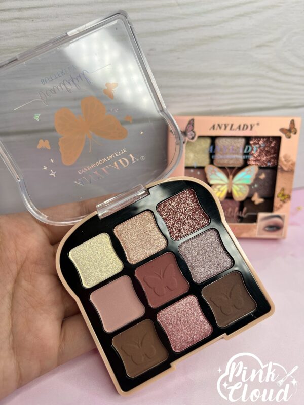 Paleta De Sombras 9 Tonos Anylady - Imagen 3