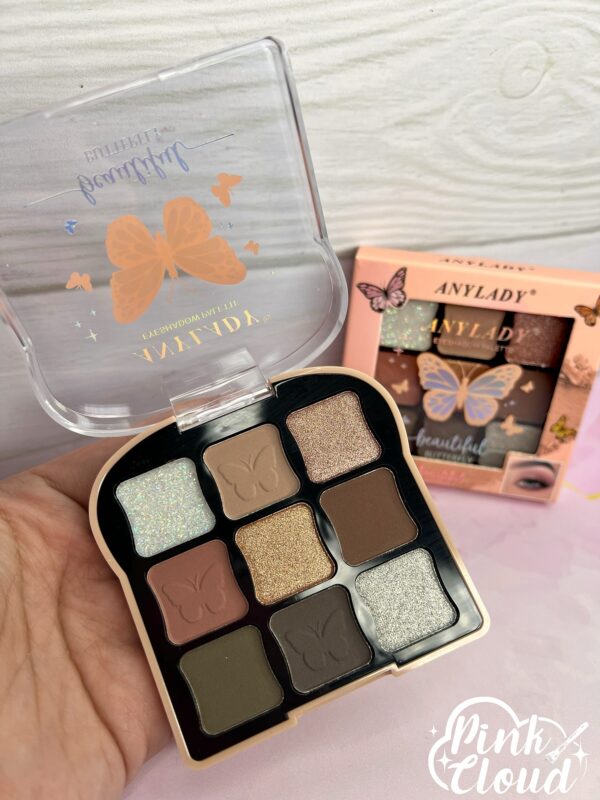 Paleta De Sombras 9 Tonos Anylady - Imagen 5