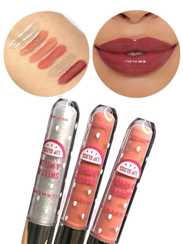 Brillo Labial Lip Gloss Sweet As Melon Flamenco - Imagen 3
