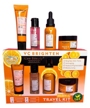 Set Skincare Vitamina C Travel Kit Kiss Beauty