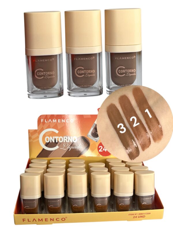 Contorno Bronzer Liquido Flamenco - Imagen 2