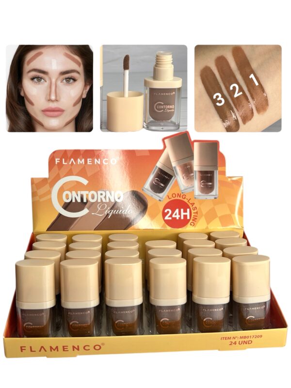 Contorno Bronzer Liquido Flamenco - Imagen 3