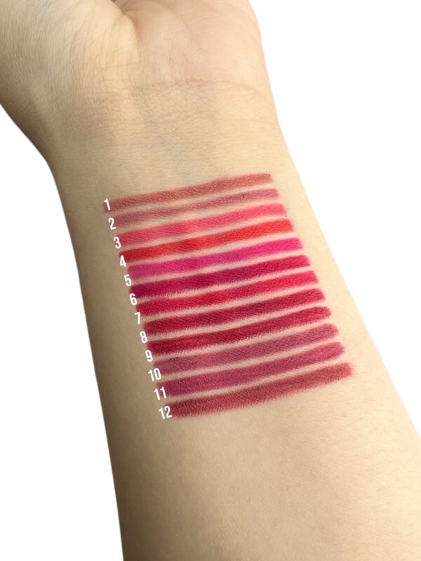 Lápiz Delineador De Labios Cremoso Matte Max Belle - Imagen 3